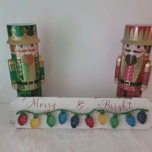 Christmas Merry & Bright String Art